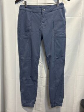 Stio Slate Blue Jogger Pants with Elastic Cuffs